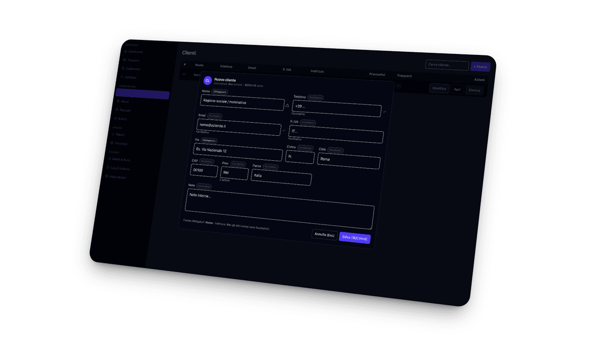 RescueManager Dashboard